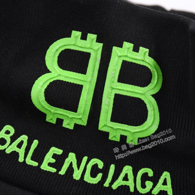Balenciaga專櫃巴黎世家2023FW新款印花高領長袖打底衫 男女同款 tzy3009